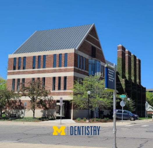 Outside view of University of Michigan School of Dentistry building